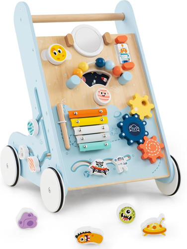 Wooden baby walker 1 - baby, 8