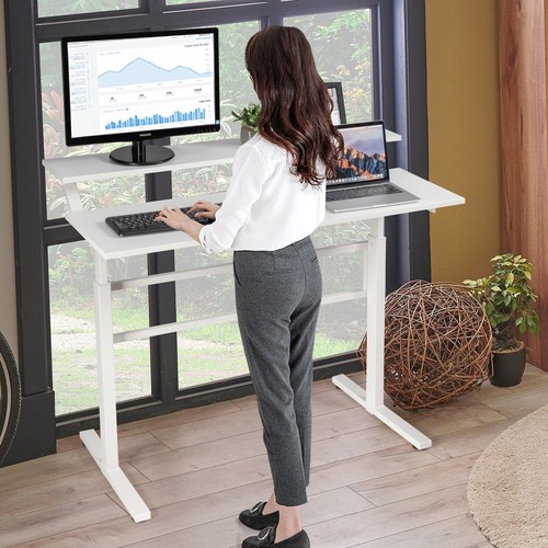 Tier adjustable standing - adjustable,