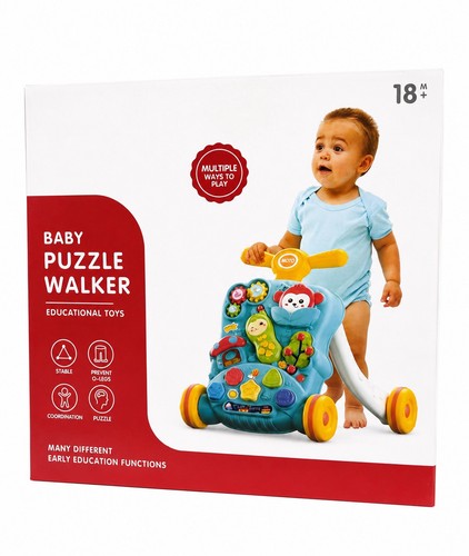 Interactive baby walker sit - walker, to