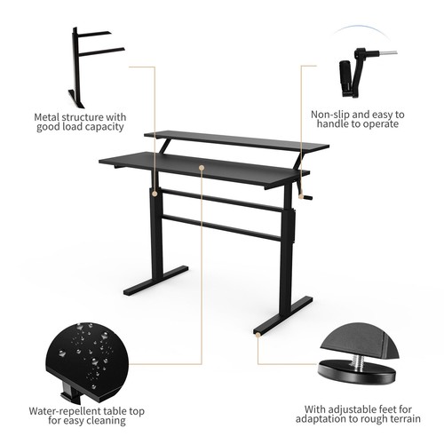 Tier adjustable standing - adjustable,