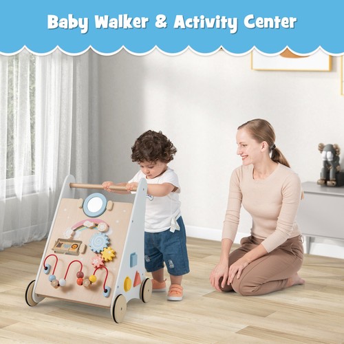 Wood baby walker - wood, &